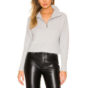 Camila Coelho 'Jaelyn' Grey Pullover Size S